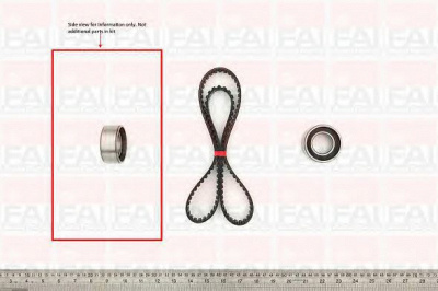 FAI AUTOPARTS tbk188 -  Комплект ремня ГРМ